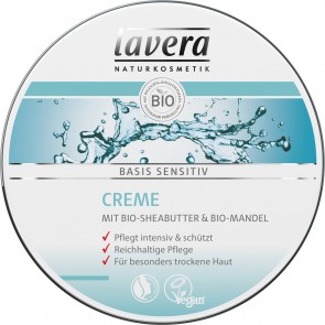 Lavera Crema Nutritiva Bio Facial y Corporal Basis Sensitiv