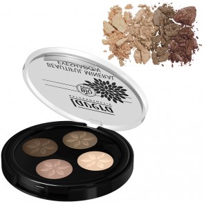 Lavera Sombra Ojos Mineral Cuatro Capuccino Cream 02
