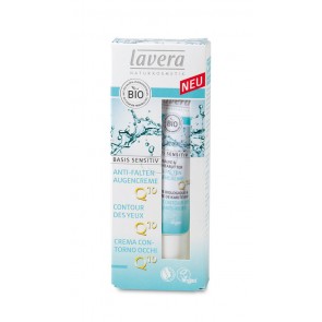 Lavera Crema Antiarrugas Q10 para el Contorno de Ojos Basis Sensitiv