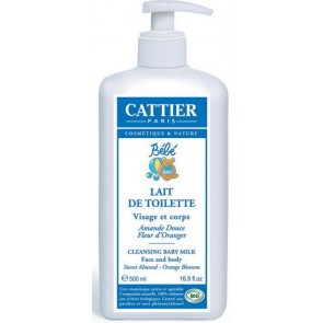 Leche Limpiador Bebé 500ml - Cattier