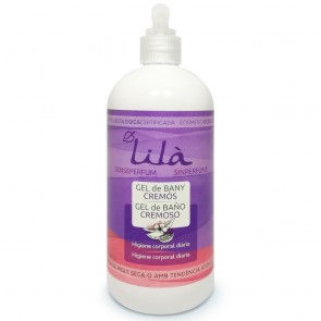 Lilà Gel de Baño Cremoso Sin Perfume