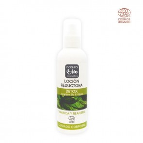 NaturaBIO Cosmetics Loción Reductora Detox con Jengibre Bio y Algas