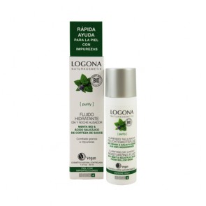 Logona Fluido Hidratante Menta Bio