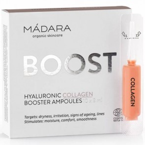Mádara Ampollas Hidratantes Hyaluronic Collagen Booster