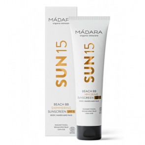 Mádara Crema Solar Beach BB Shimmering Sunscreen FPS 15