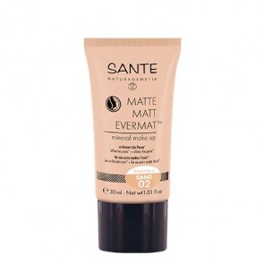 Sante - Maquillaje fluido mate evermat 02 Sand