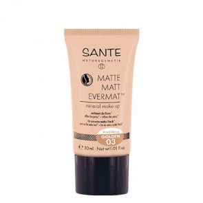 Sante - Maquillaje fluido mate evermat 03 Golden