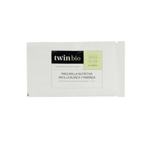 Twin Bio Monodosis Mascarilla Arcilla Blanca y Moringa