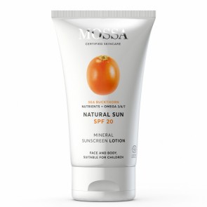 Mossa Loción Solar Mineral para Cara y Cuerpo FPS 20