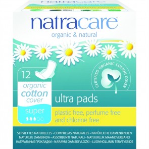 Natracare Compresa con alas super 12ud