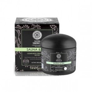 Natura Siberica Sauna&Spa Detox Peeling Corporal con Cedro a base de Sal