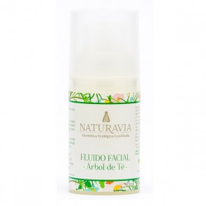 Fluido Facial de Árbol de Té - Naturavia