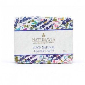 Jabón de Lavanda con Manteca de Karité - Naturavia