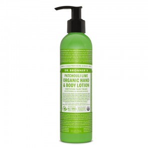 Dr Bronner's Loción Corporal Pachuli y Lima