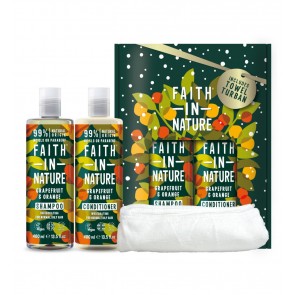 Faith in Nature Pack Champú y Acondicionador Pomelo y Naranja