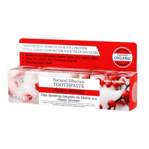 Natura Siberica Pasta de Dientes Natural Siberiana Bayas Heladas