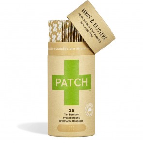 Patch Tiritas Biodegradables de Bambú con Aloe Vera