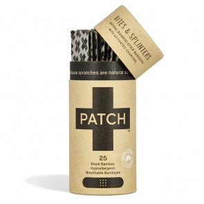 Patch Tiritas Biodegradables de Bambú con Carbón Activado