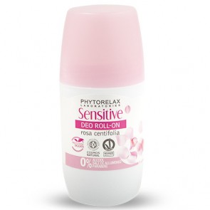 Phytorelax Desodorante Roll-On Sensitive con Rosa
