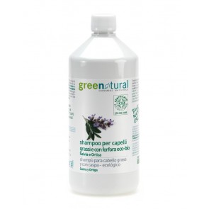 Greenatural - Champú Anticaspa de Salvia y Ortiga