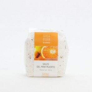 Amapola Biocosmetics Sales del Mar Muerto de Naranja
