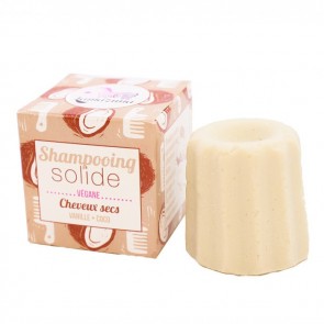 Lamazuna Champú Sólido de Coco y Vainilla para Cabello Seco