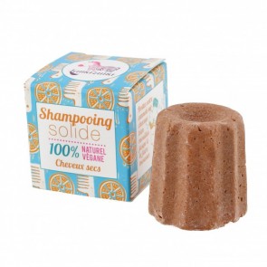 Lamazuna Champú Sólido de Naranja para Cabello Seco