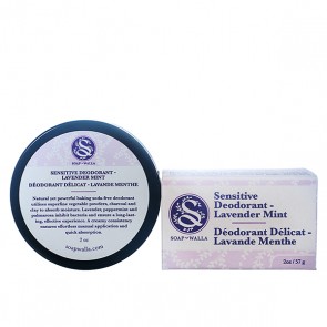 Soapwalla Desodorante en Crema Sensitive Lavanda y Menta