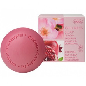 Speick Jabón de Ducha y Baño Wellness Wilderose y Granatapfel