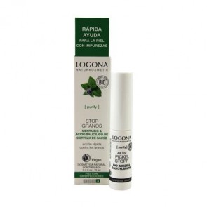Logona - Stick Stop Granos Menta Bio & Ácido Salicílico
