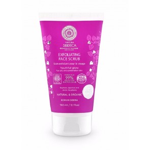 Natura Siberica Peeling Facial Exfoliante para Piel Grasa o Mixta Brillo Juvenil