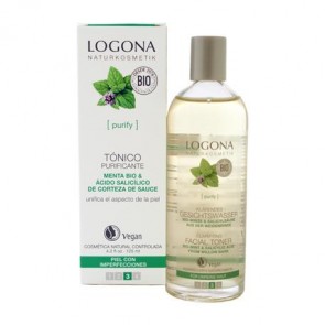 Logona -  Tónico Purificante Menta Bio & Ácido Salicílico