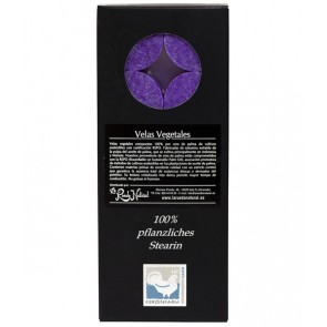 Kerzenfarm Vela de Té Violeta