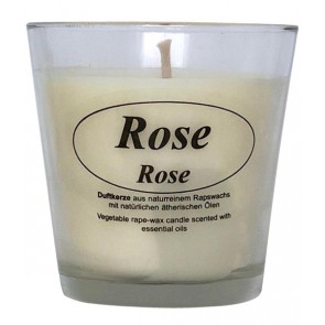Kerzenfarm Vela Perfumada Con Aceite de Rosa