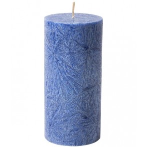 Kerzenfarm Vela Pilar Grande Azul