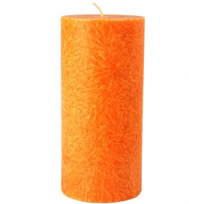 Kerzenfarm Vela Pilar Grande Naranja