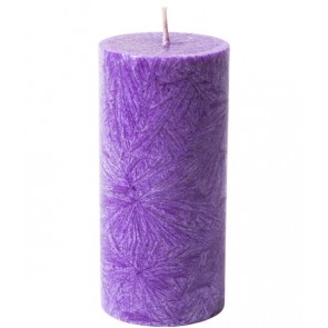 Kerzenfarm Vela Pilar Grande Violeta
