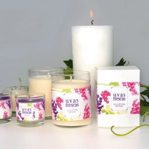 Uvas Frescas Velas Aromáticas Naturales