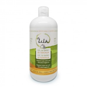 Lilà Gel de baño de Naranja