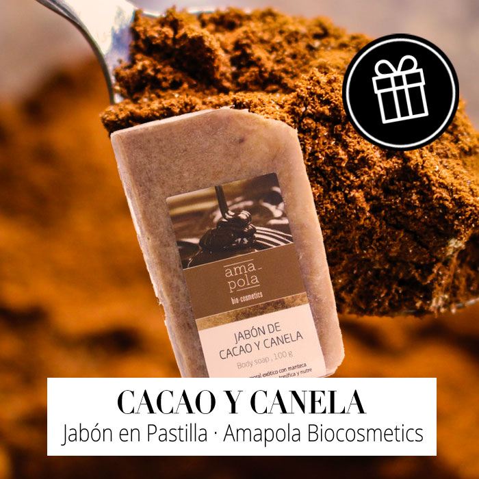 Regalo - Jabón de Cacao y Canela Amapola Biocosmetics