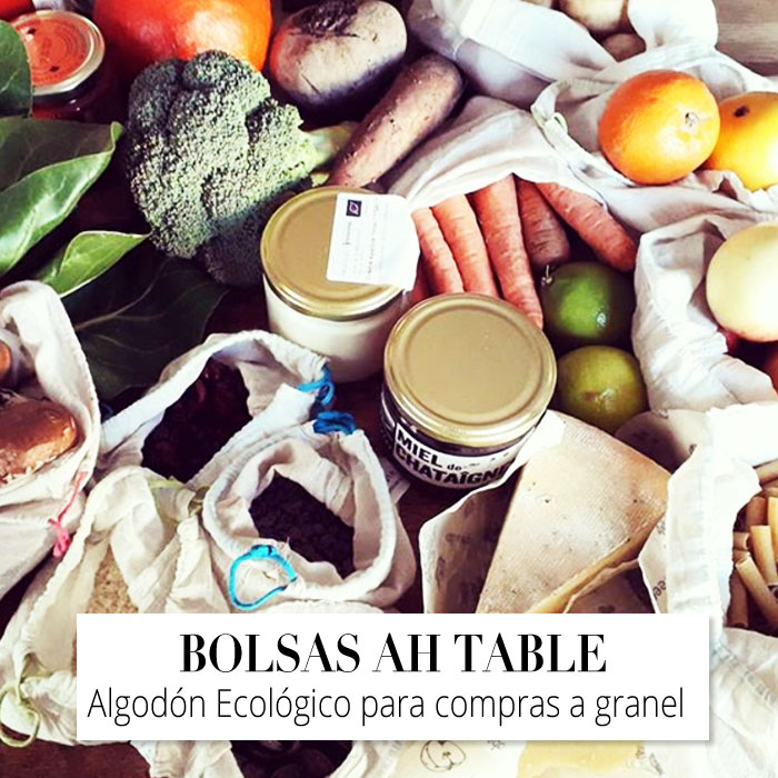 Bolsas de Algodón Ecológico para tus Compras a Granel.